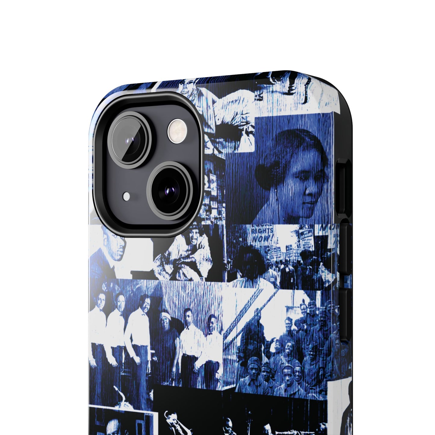 Black History 1920's Greatness (Blue) (Black Version) iIPhone Case