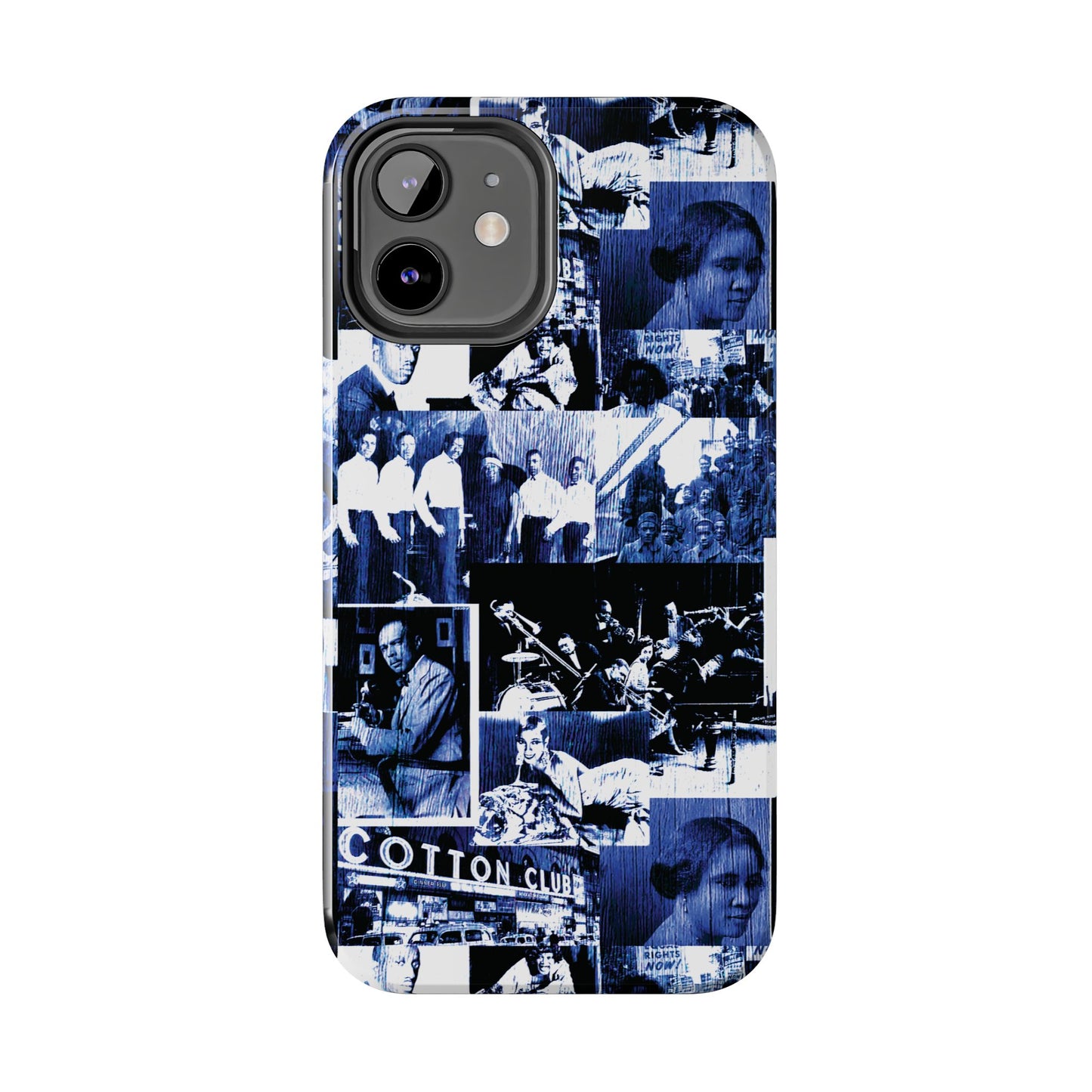 Black History 1920's Greatness (Blue) (Black Version) iIPhone Case