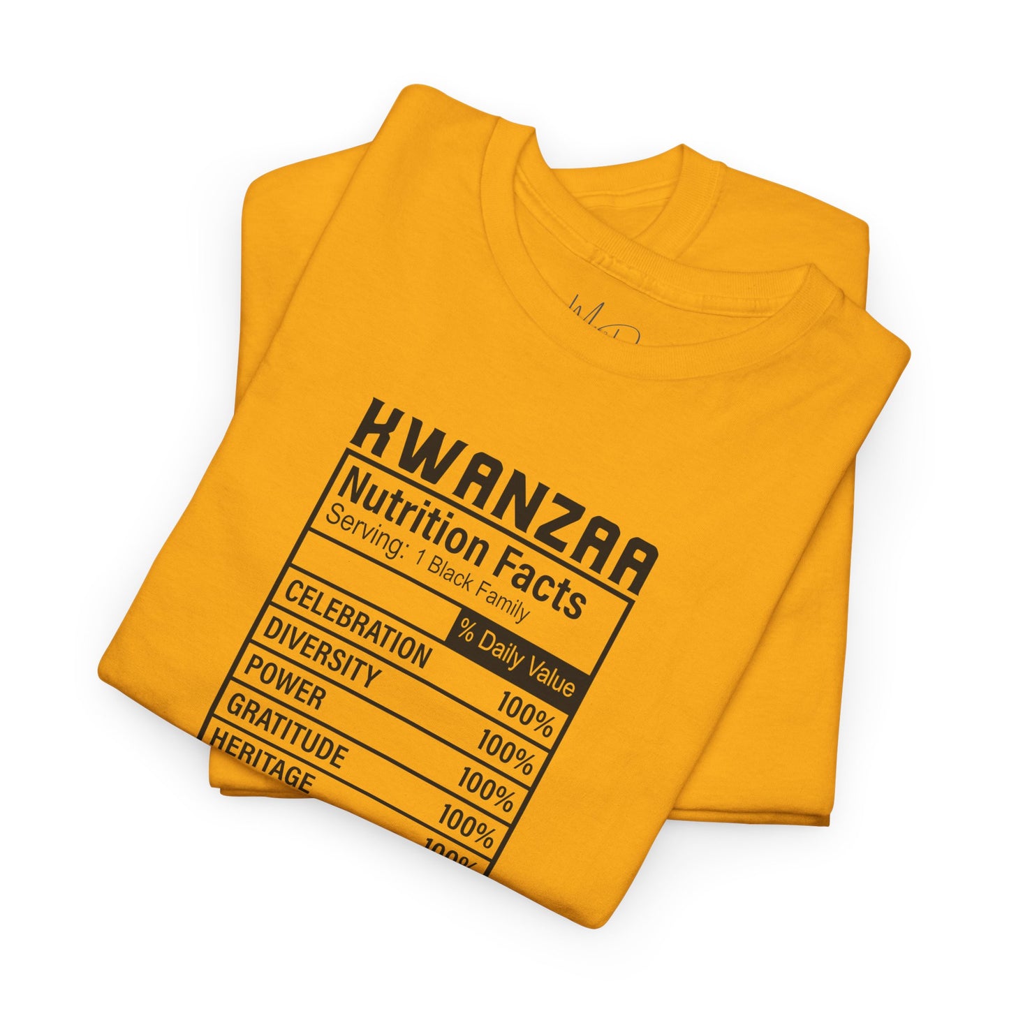 Kwanza Nutritional Facts | T-Shirt