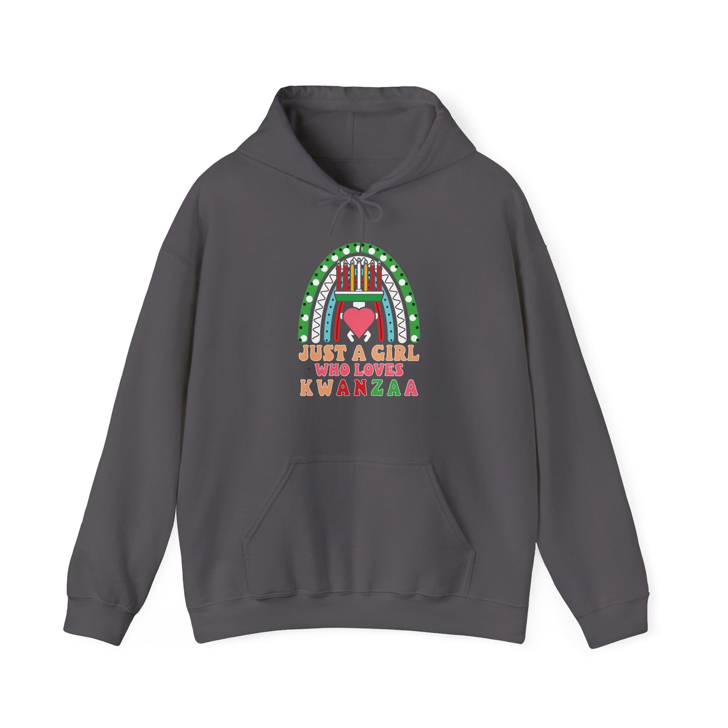 Just A Girl Who Loves Kwanza | Version 1| Hooded Sweatshirt