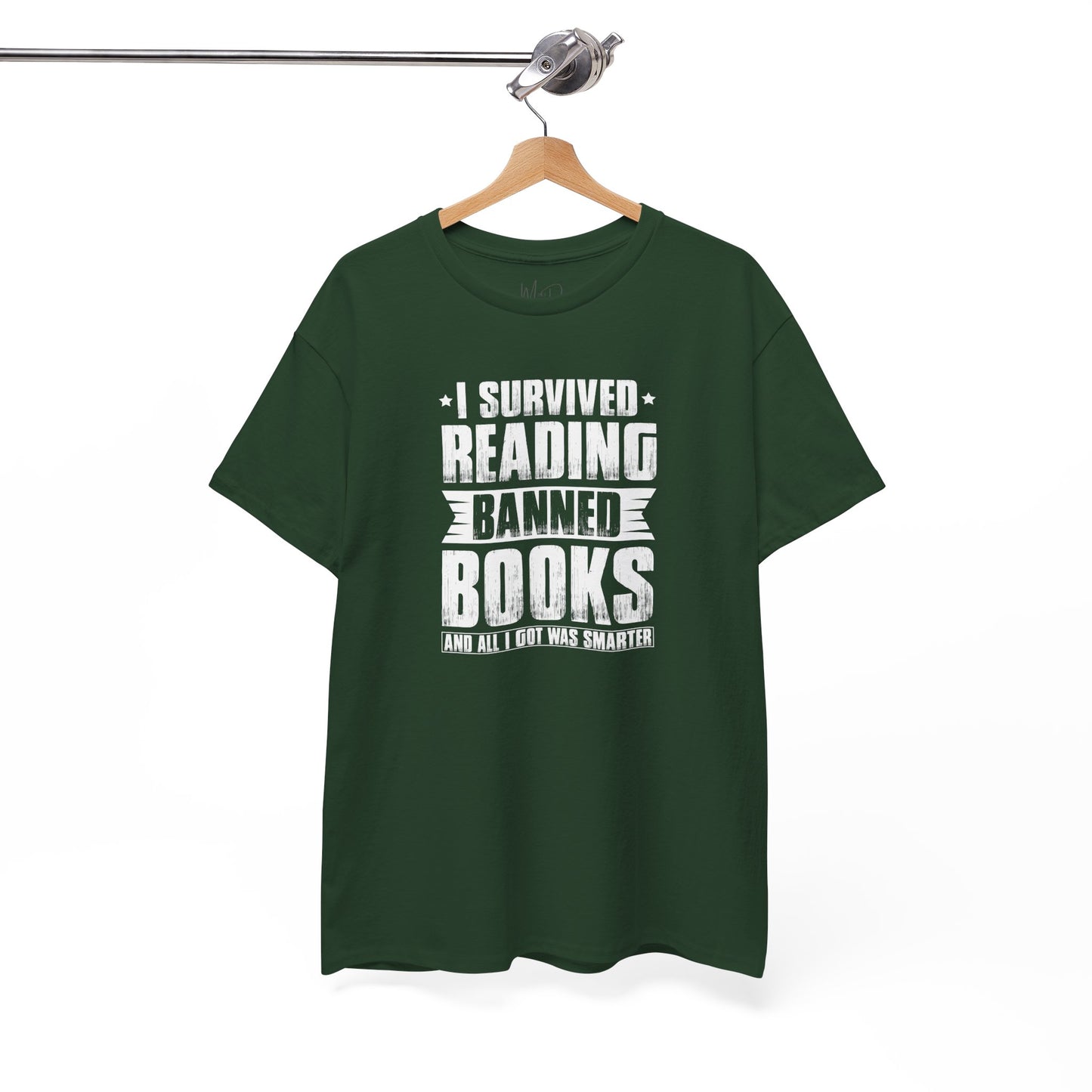 I Survived Reading Banned Books |T-Shirt|White