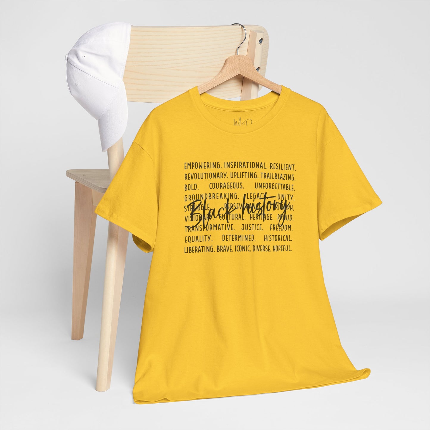 Black History - Empowerment | Black Font | T-Shirt