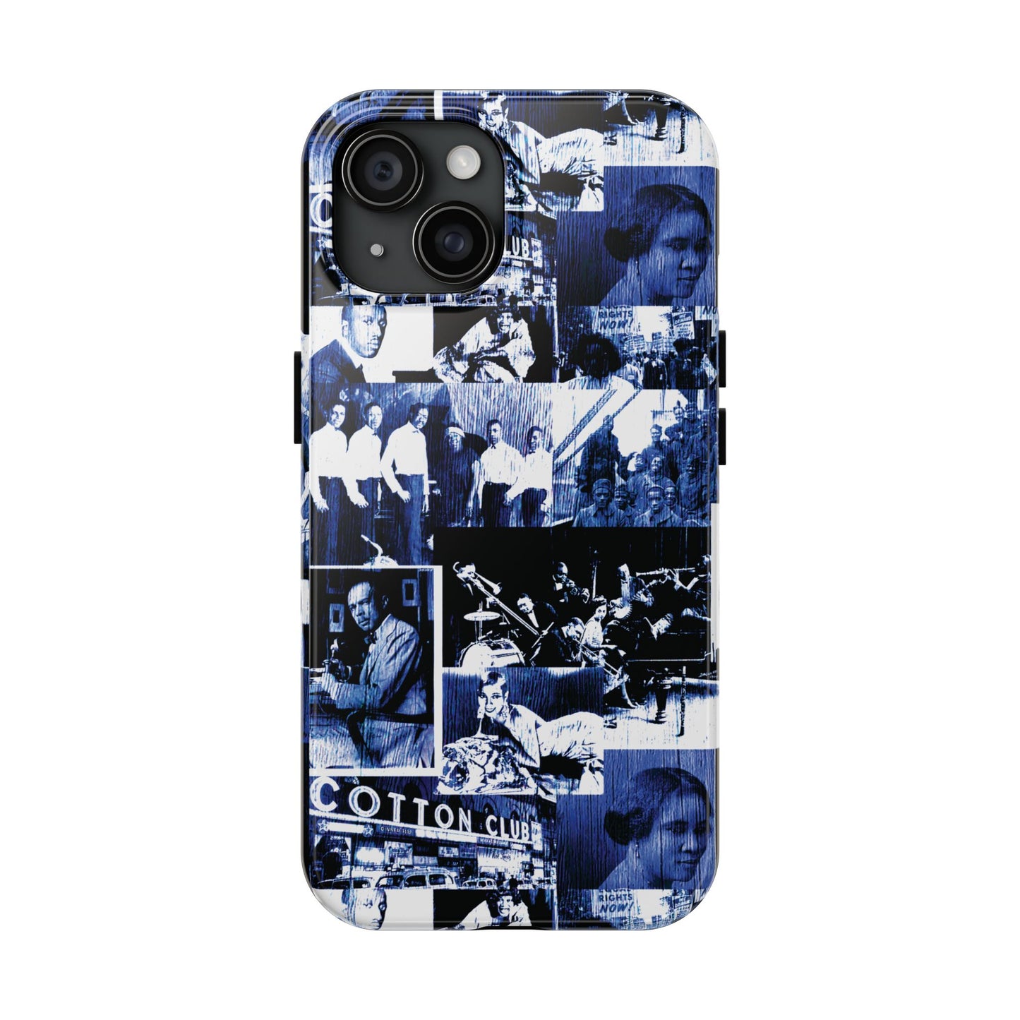 Black History 1920's Greatness (Blue) (Black Version) iIPhone Case