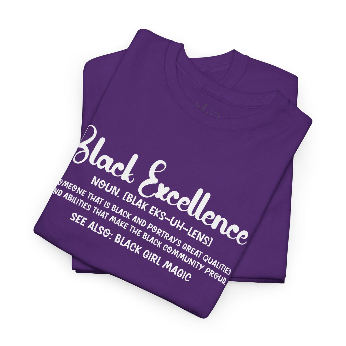 Black Excellence For Me | White Font | T-Shirt