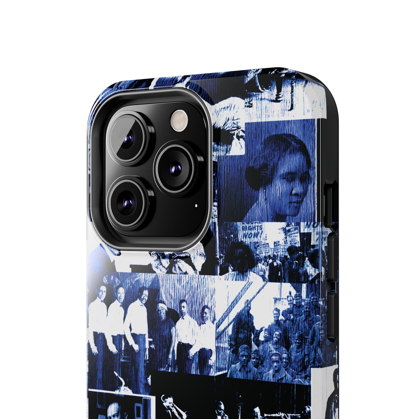 Black History 1920's Greatness (Blue) (Black Version) iIPhone Case
