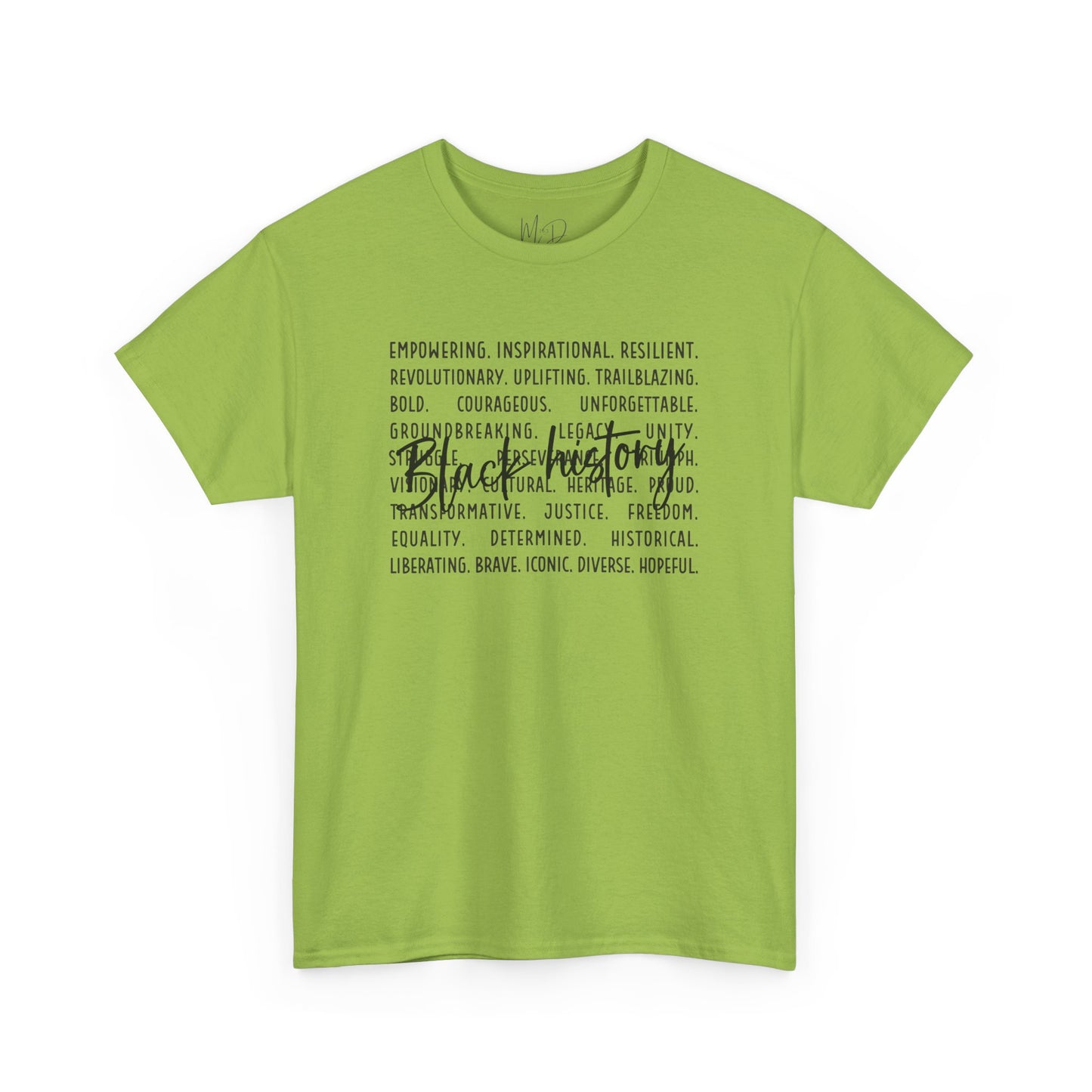 Black History - Empowerment | Black Font | T-Shirt