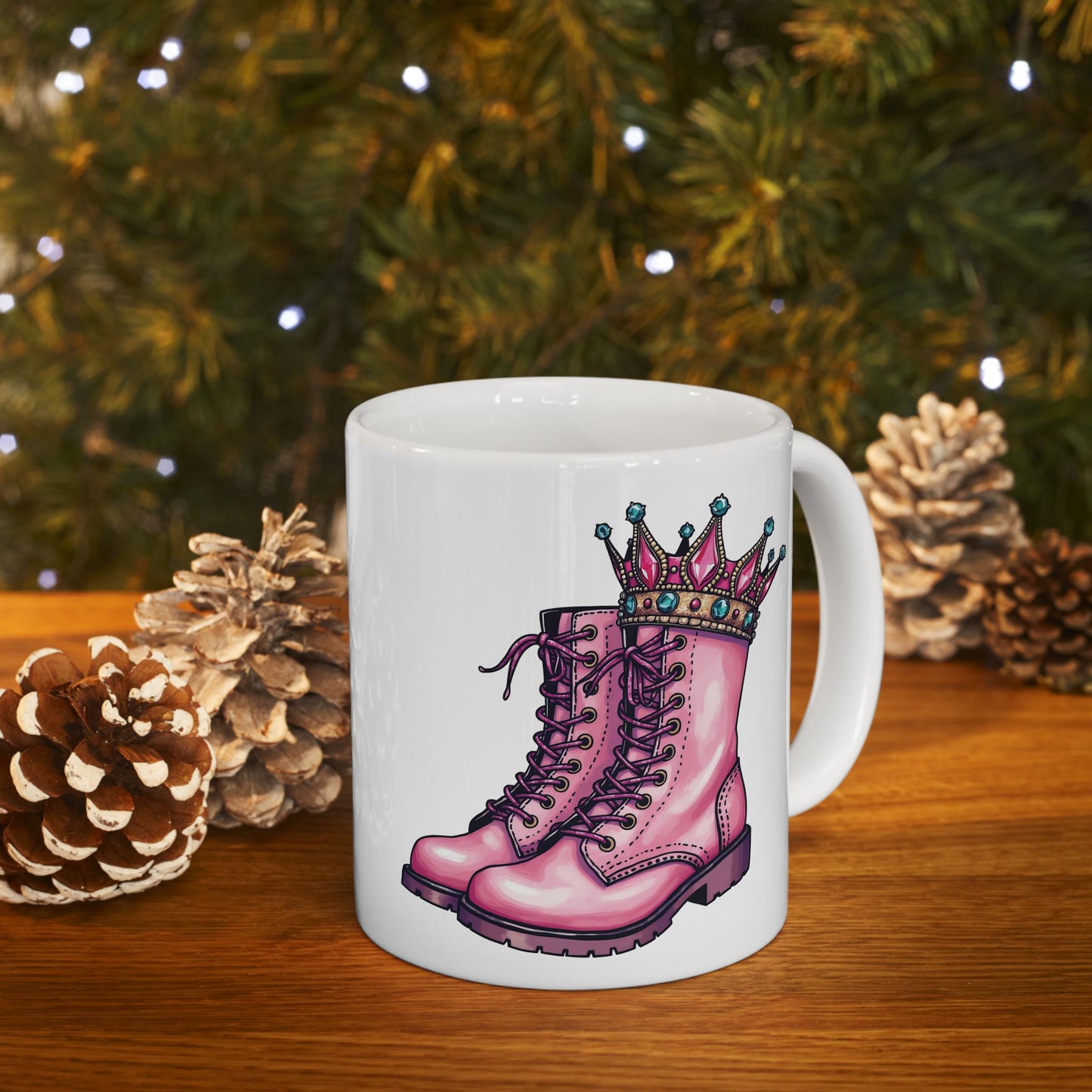 Give Cancer The Boot (Version 2) | Coffee & Tea Mug | 2-Sided Print| 11 Oz