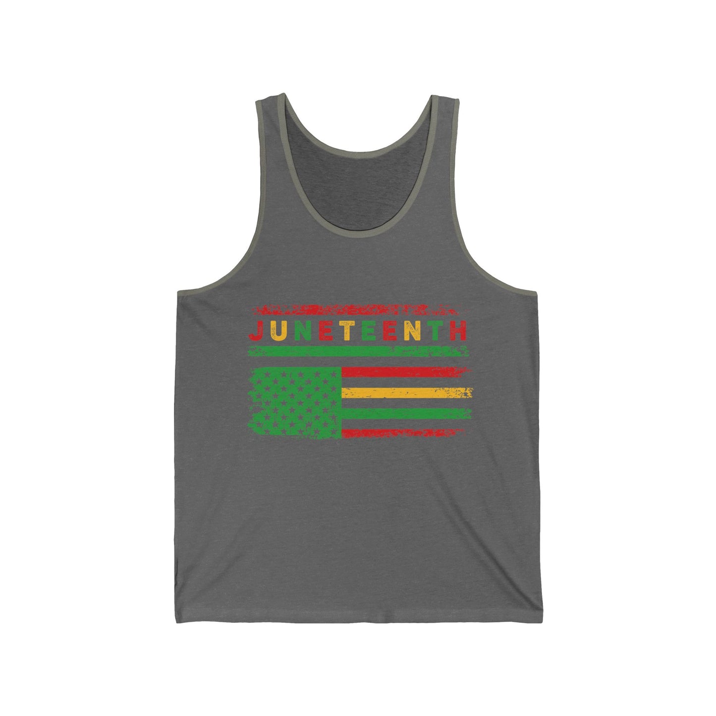 Juneteenth Flag Tank Top Unisex Version 1