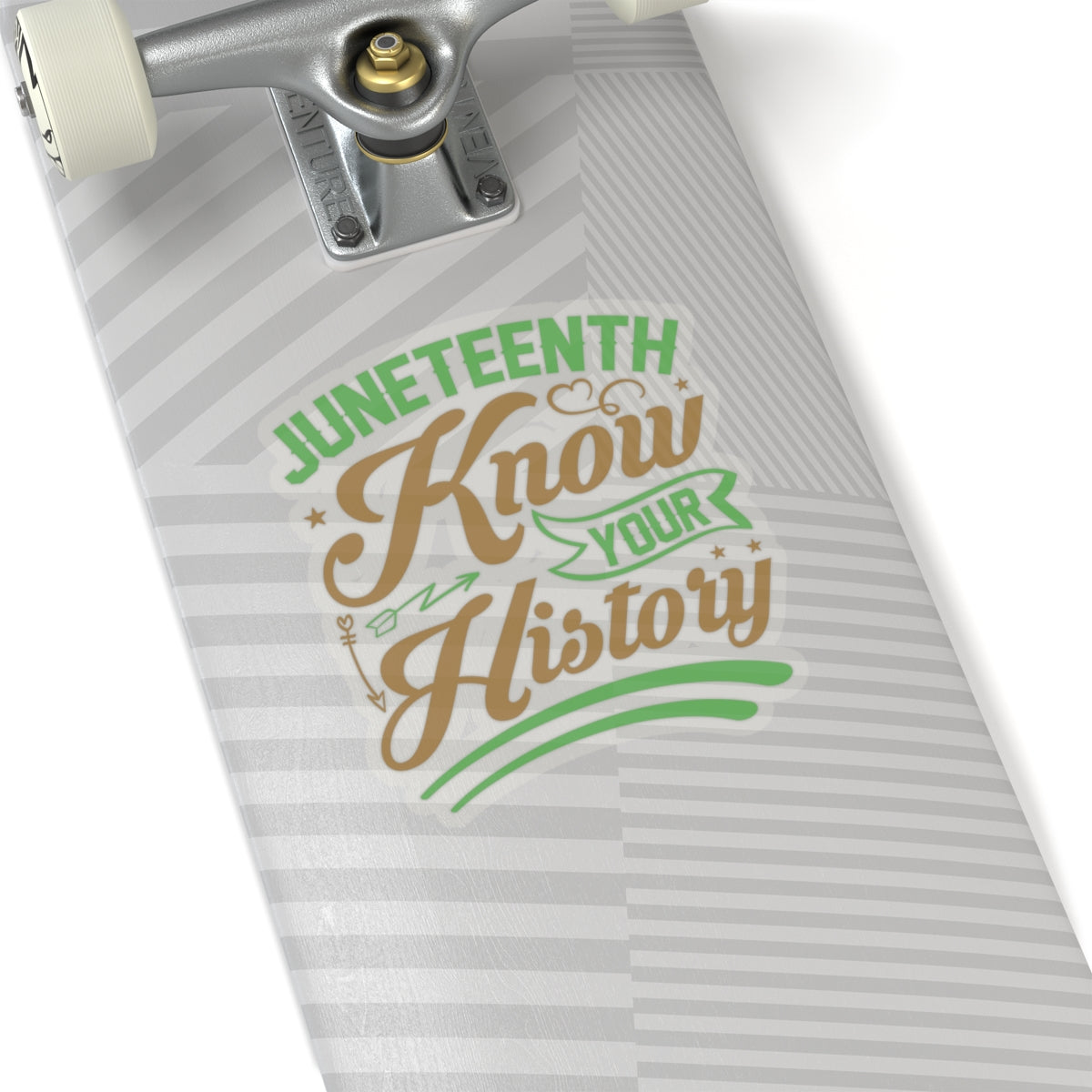 Juneteenth Know Your History | Kriss-Cut Stickers