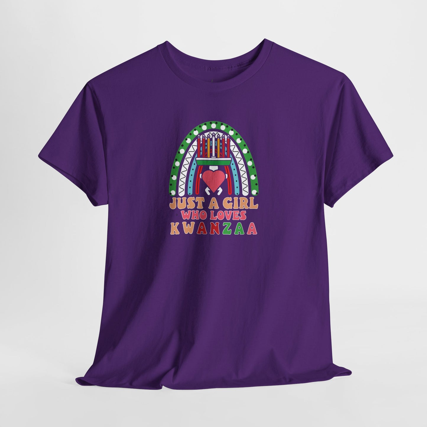 Just A Girl Who Loves Kwanza | Version 1| T-Shirt