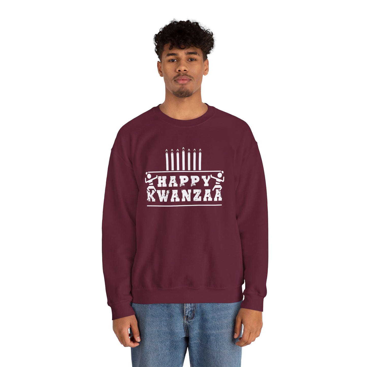 Happy Kwanza Squad | Version 1|White Font| Sweatshirt