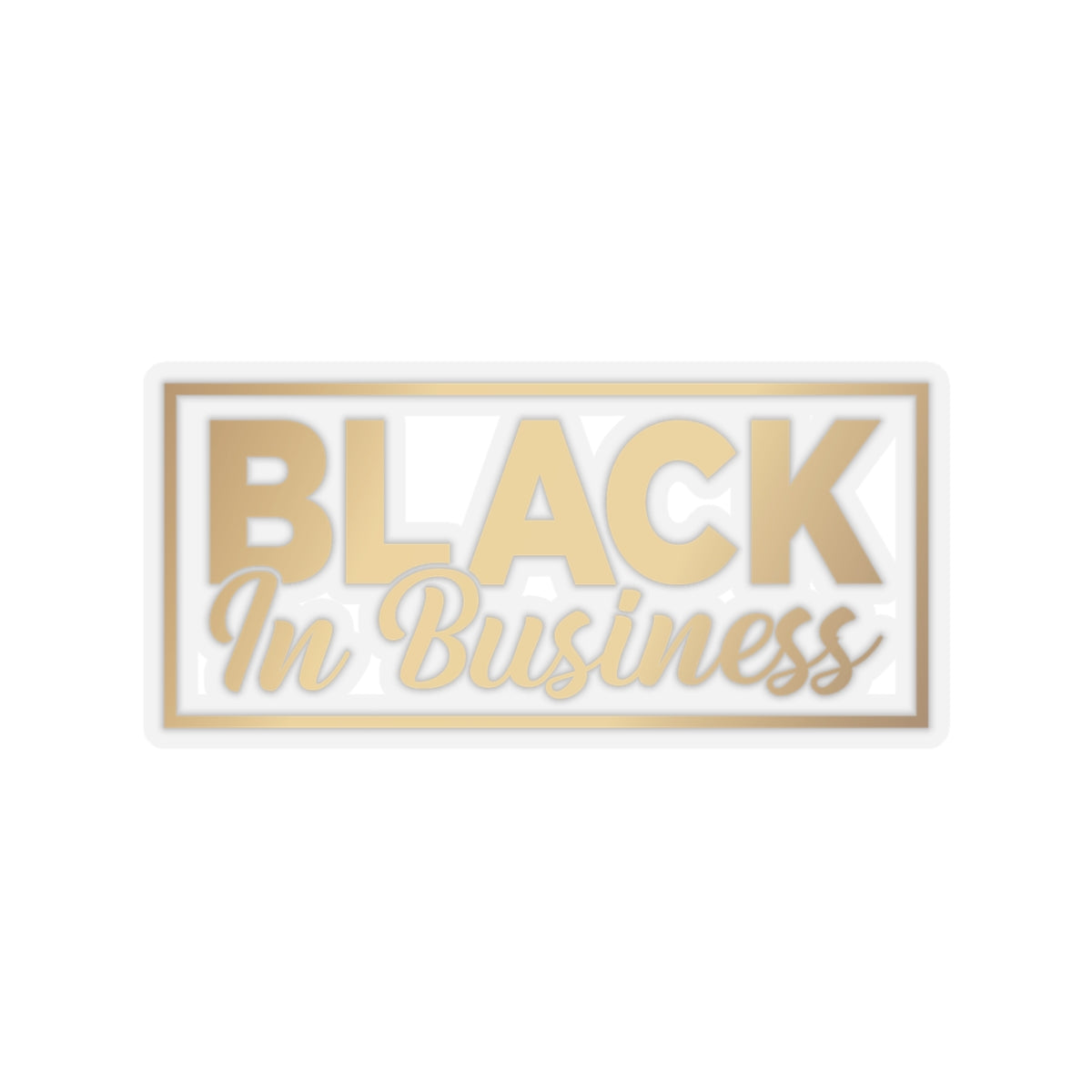 Black In Business | Kriss-Cut Stickers