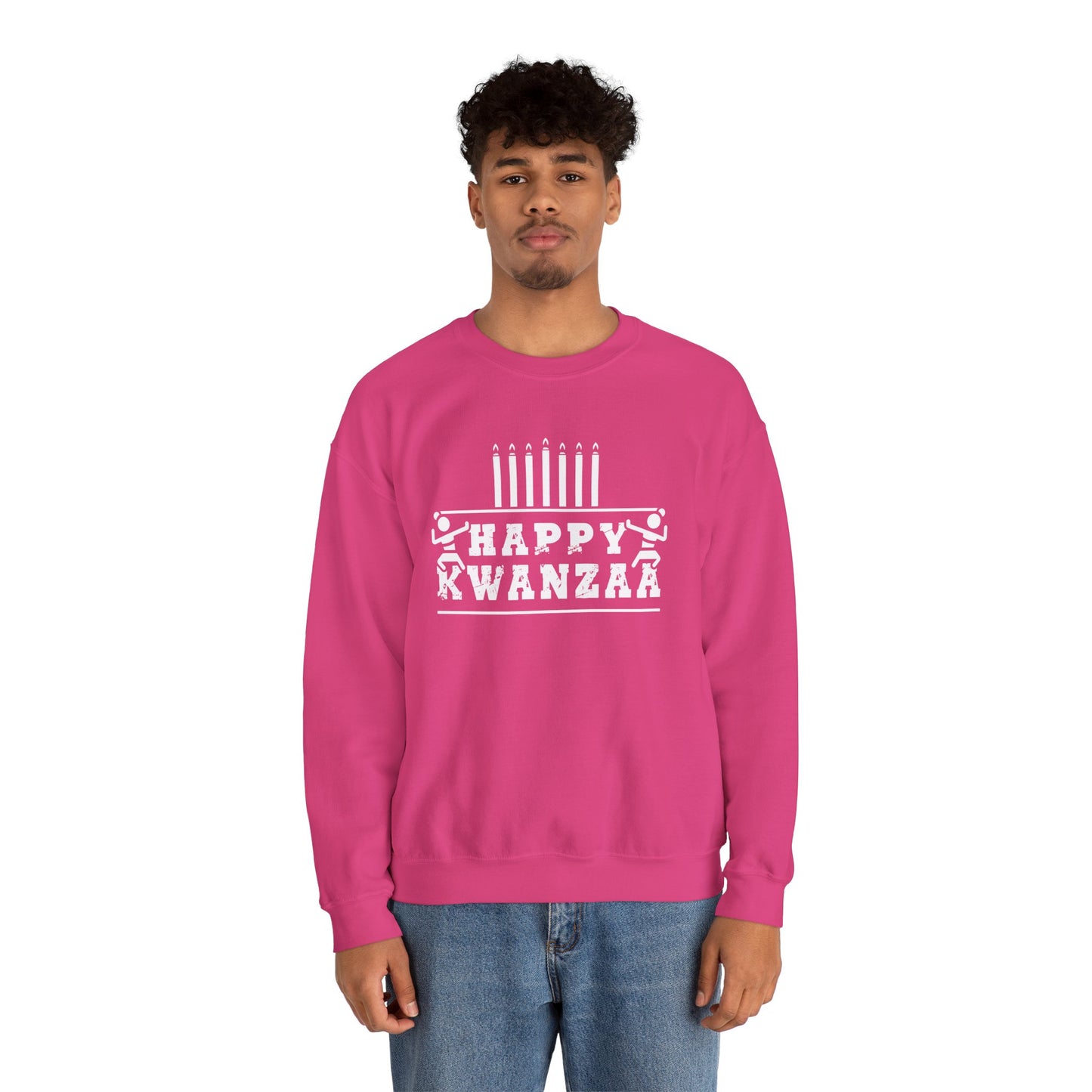 Happy Kwanza Squad | Version 1|White Font| Sweatshirt