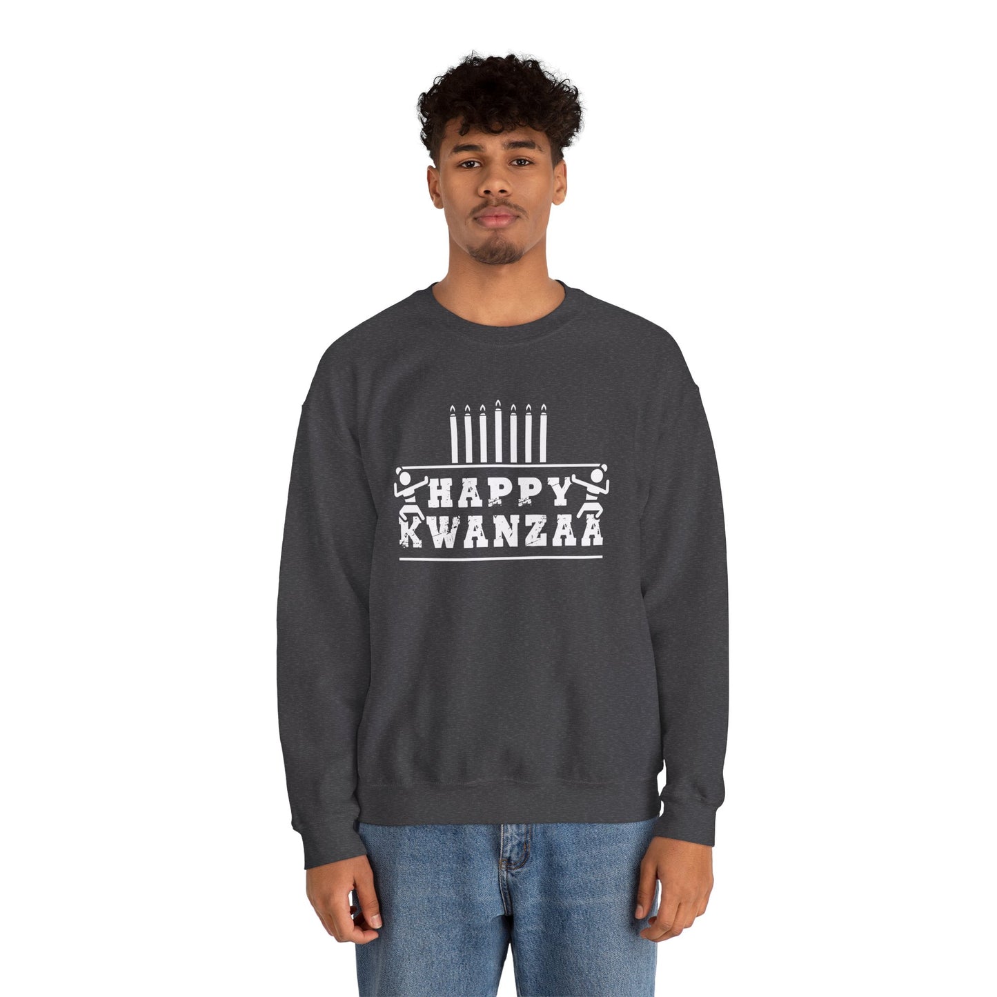 Happy Kwanza Squad | Version 1|White Font| Sweatshirt