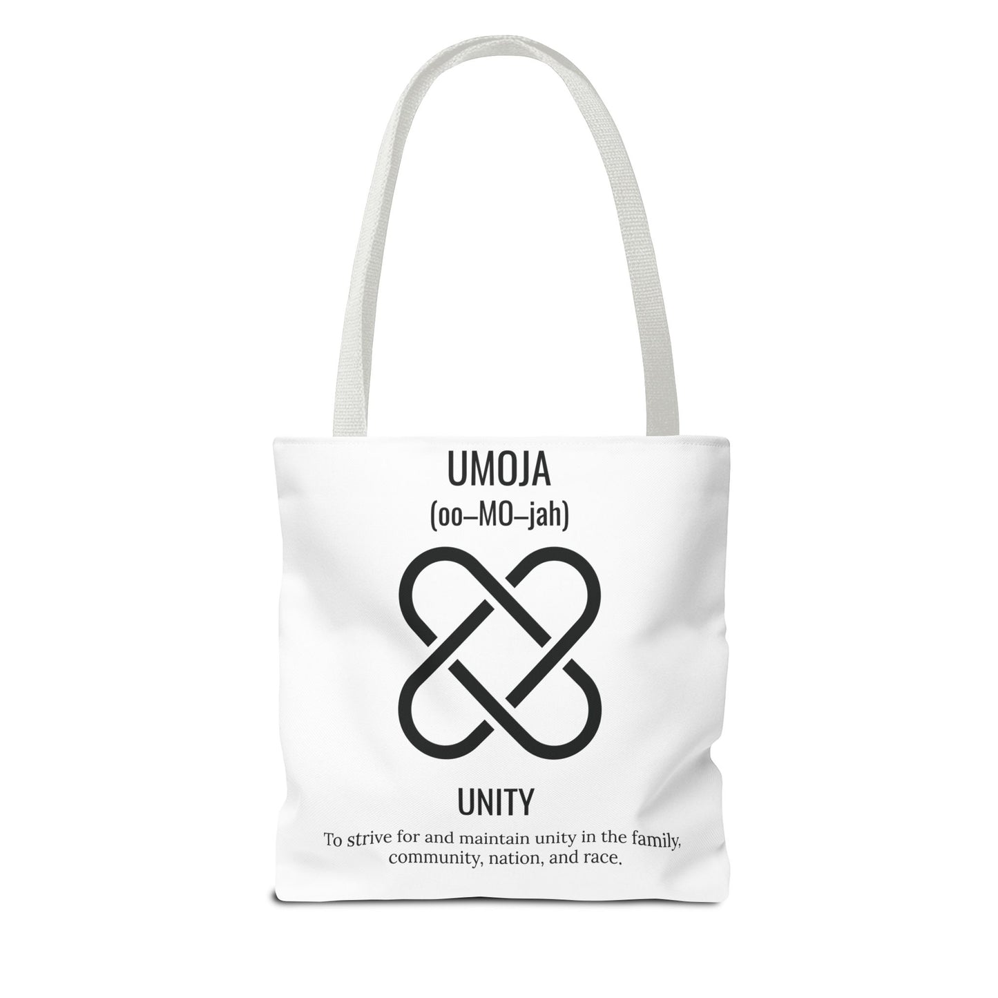 Umoja (Day 1) |Unity | Tote Bag | White