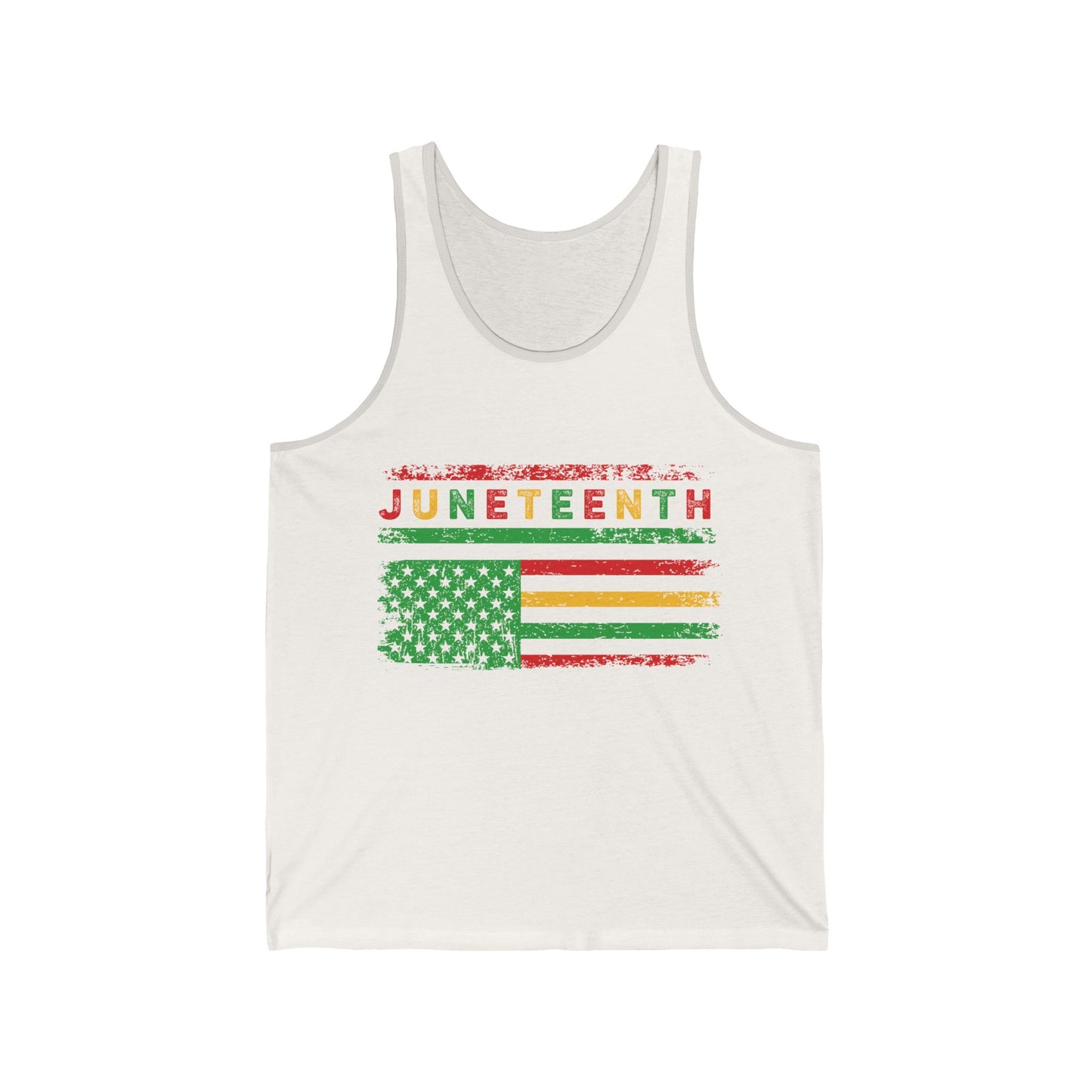 Juneteenth Flag Tank Top Unisex Version 1