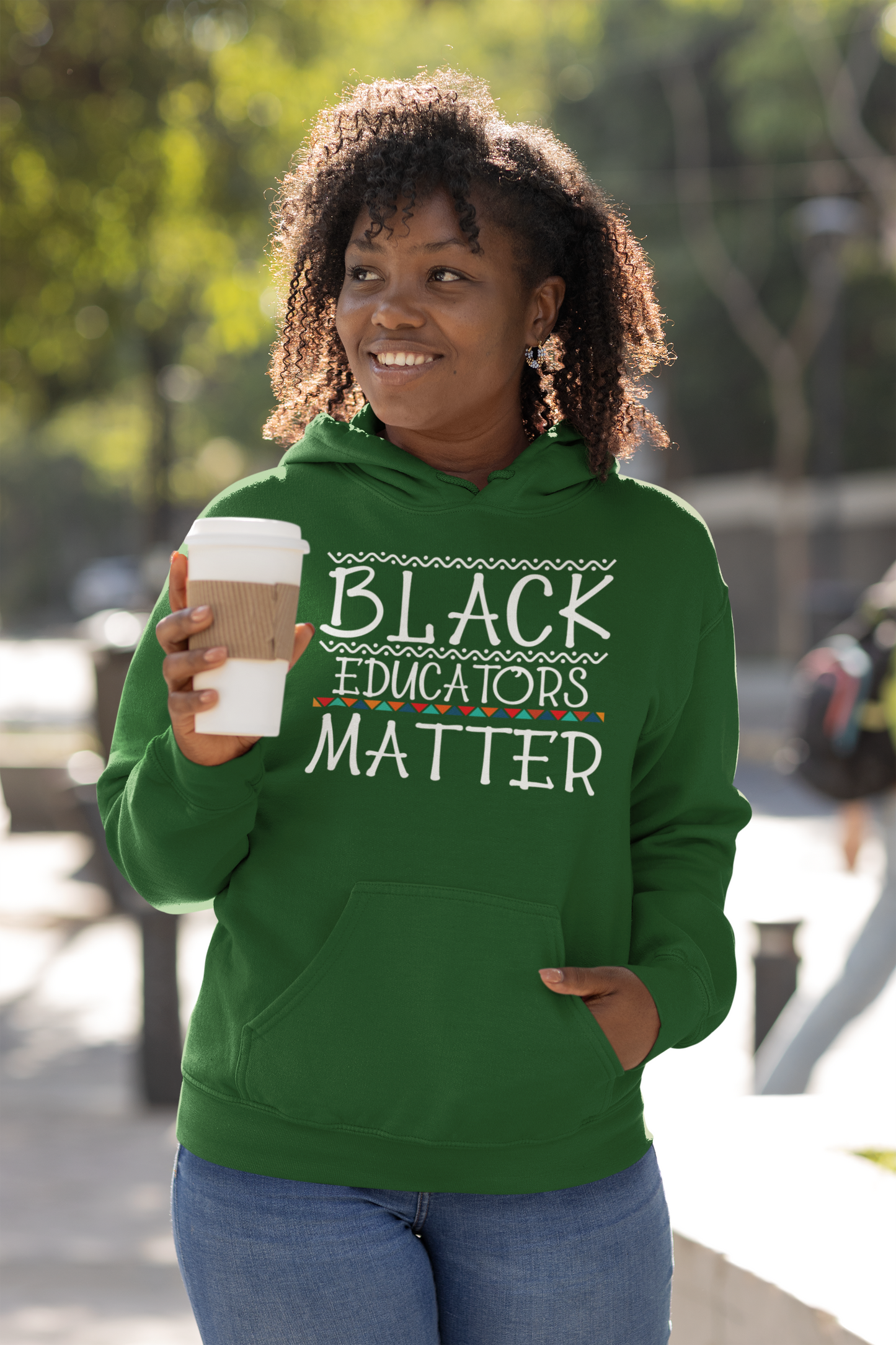 Black Educators Matter Hooded Sweatshirt (Version 2)