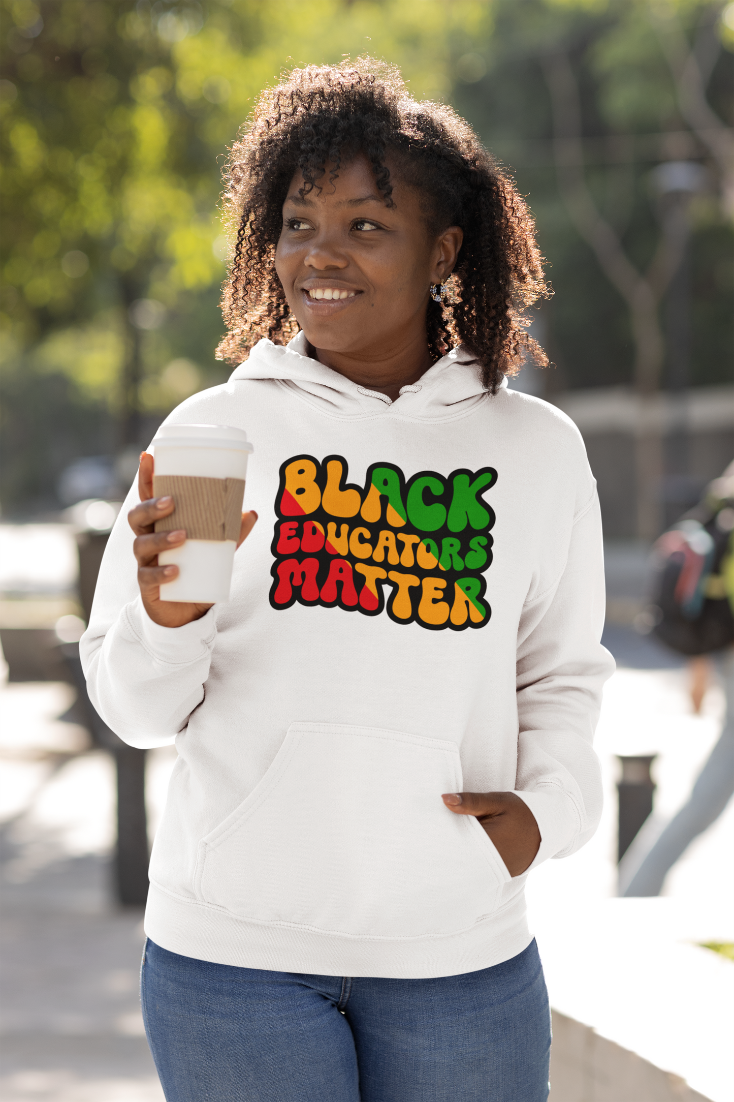 Black Educators Matter Hooded Sweatshirt (Version 3)
