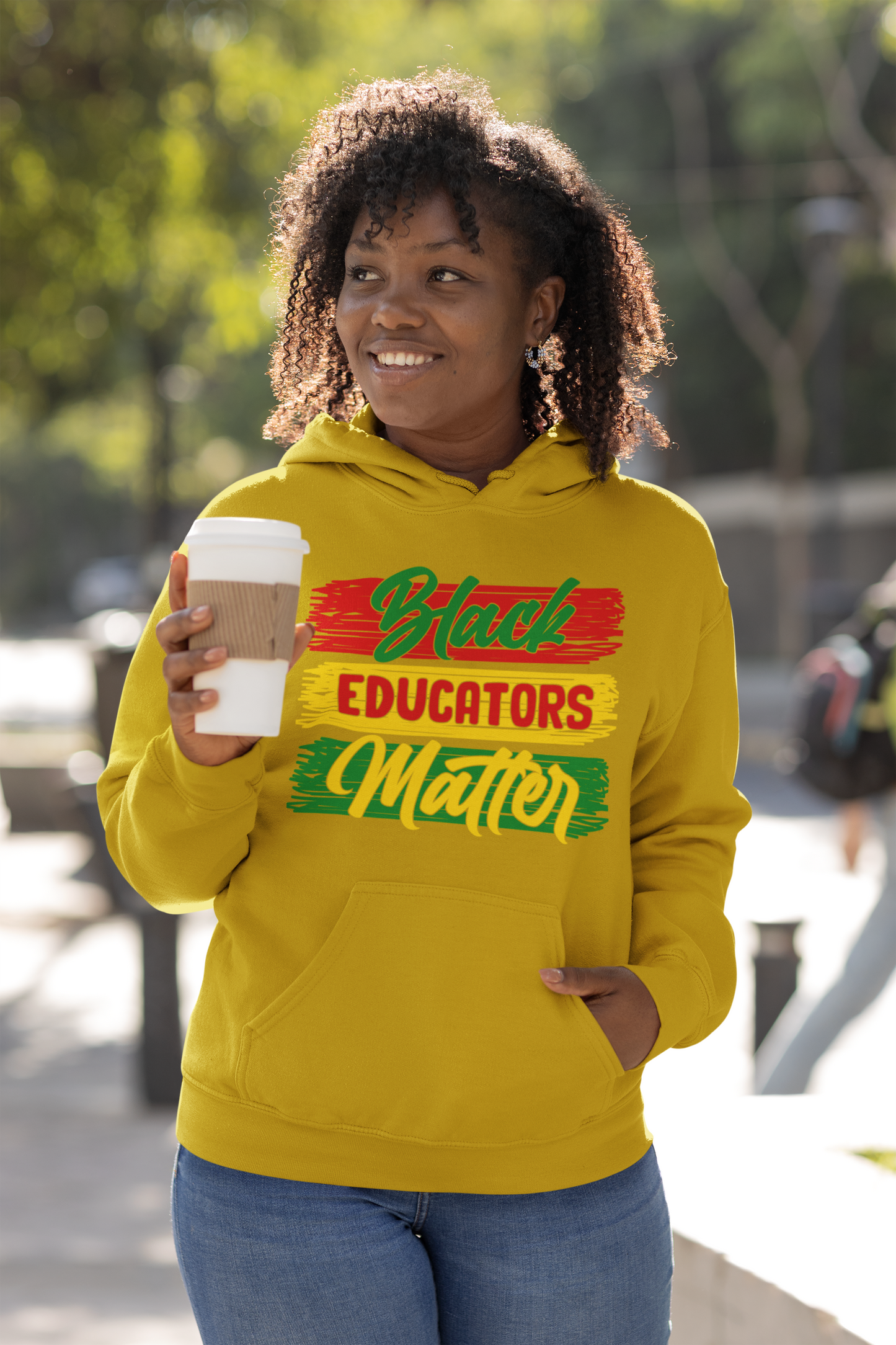 Black Educators Matter Hooded Sweatshirt (Version 1)