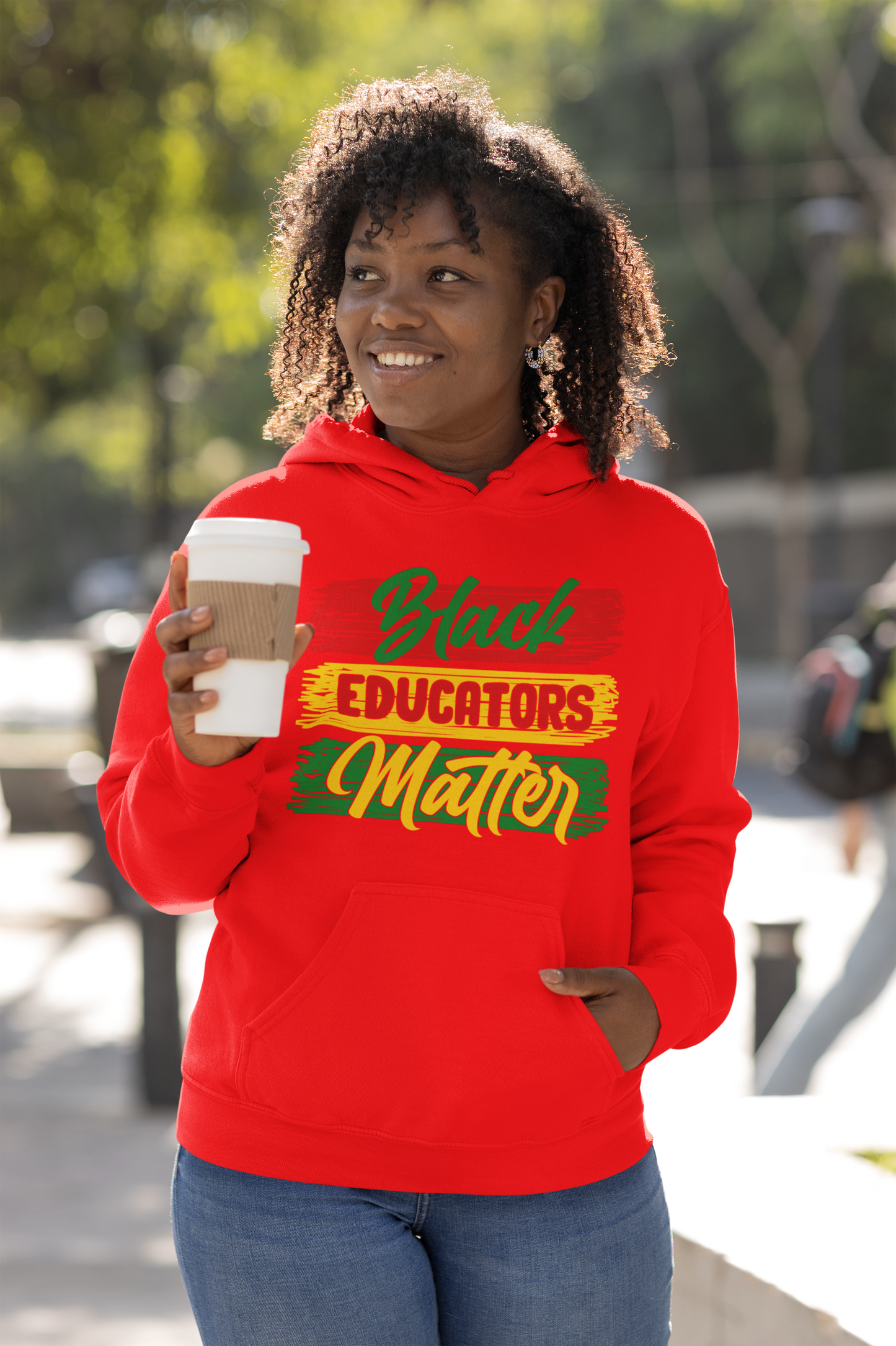 Black Educators Matter Hooded Sweatshirt (Version 1)