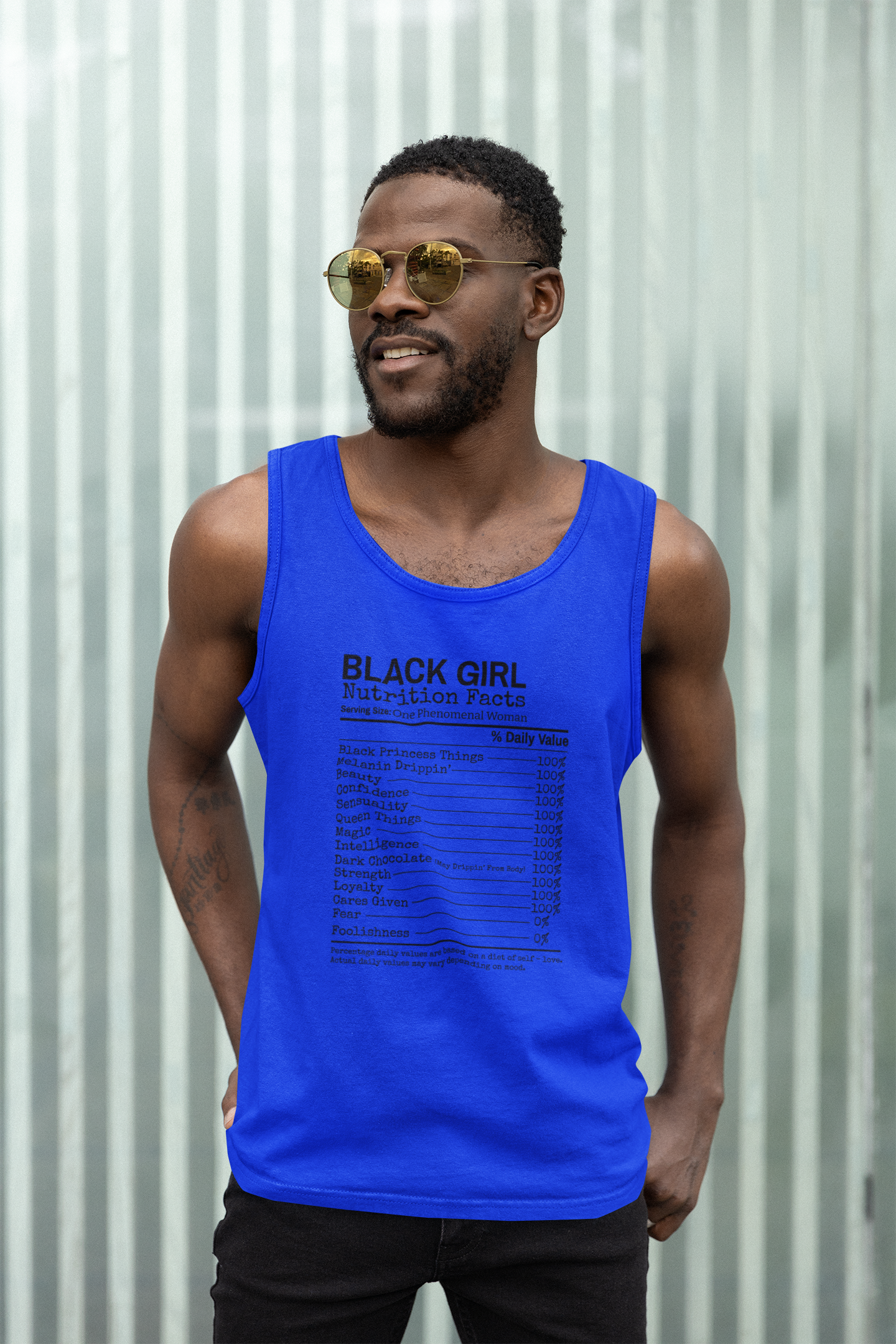 Black Girl Ingredients Tank Top Unisex