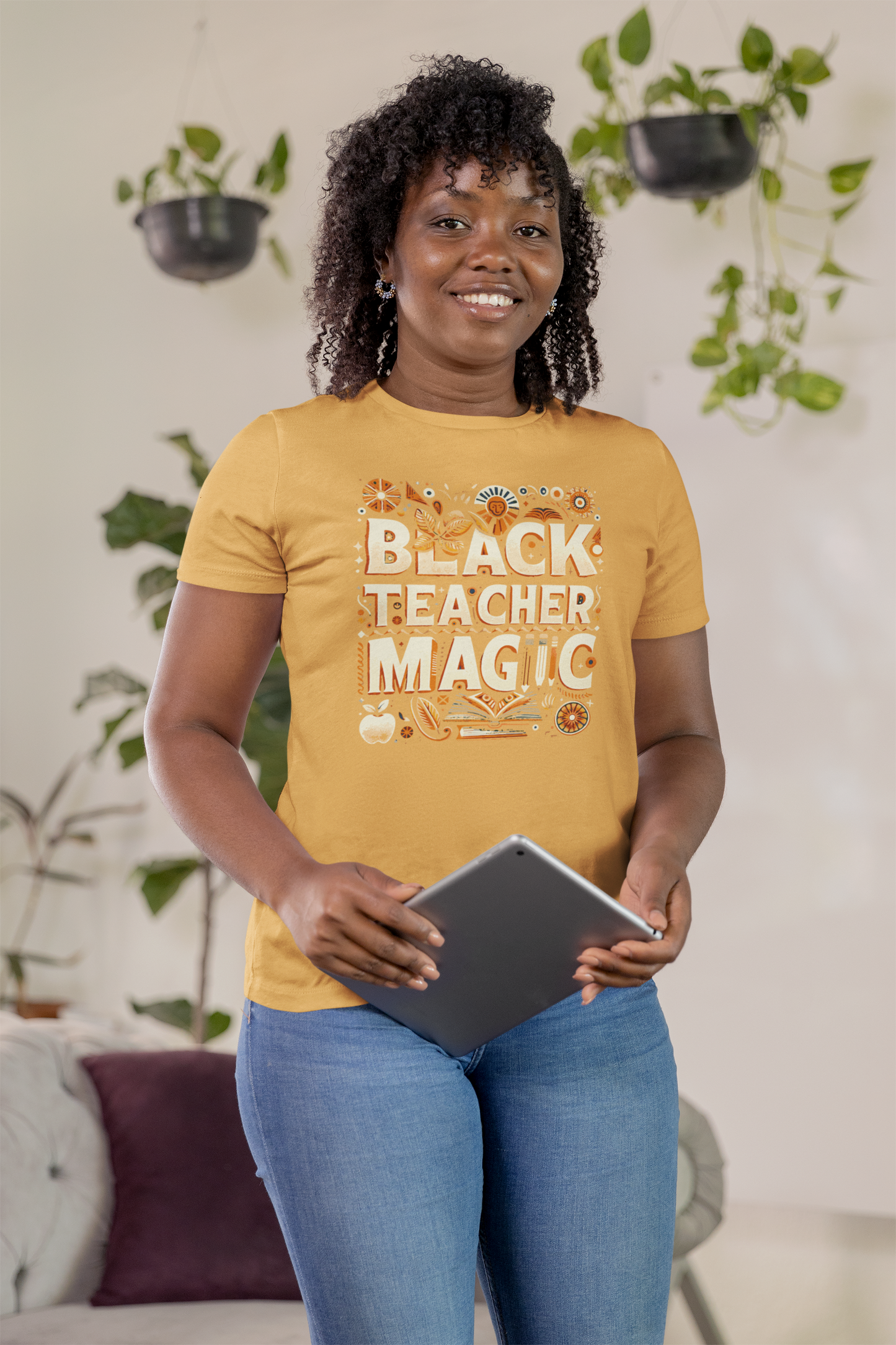 Black Teacher Magic (Fall) T-Shirt