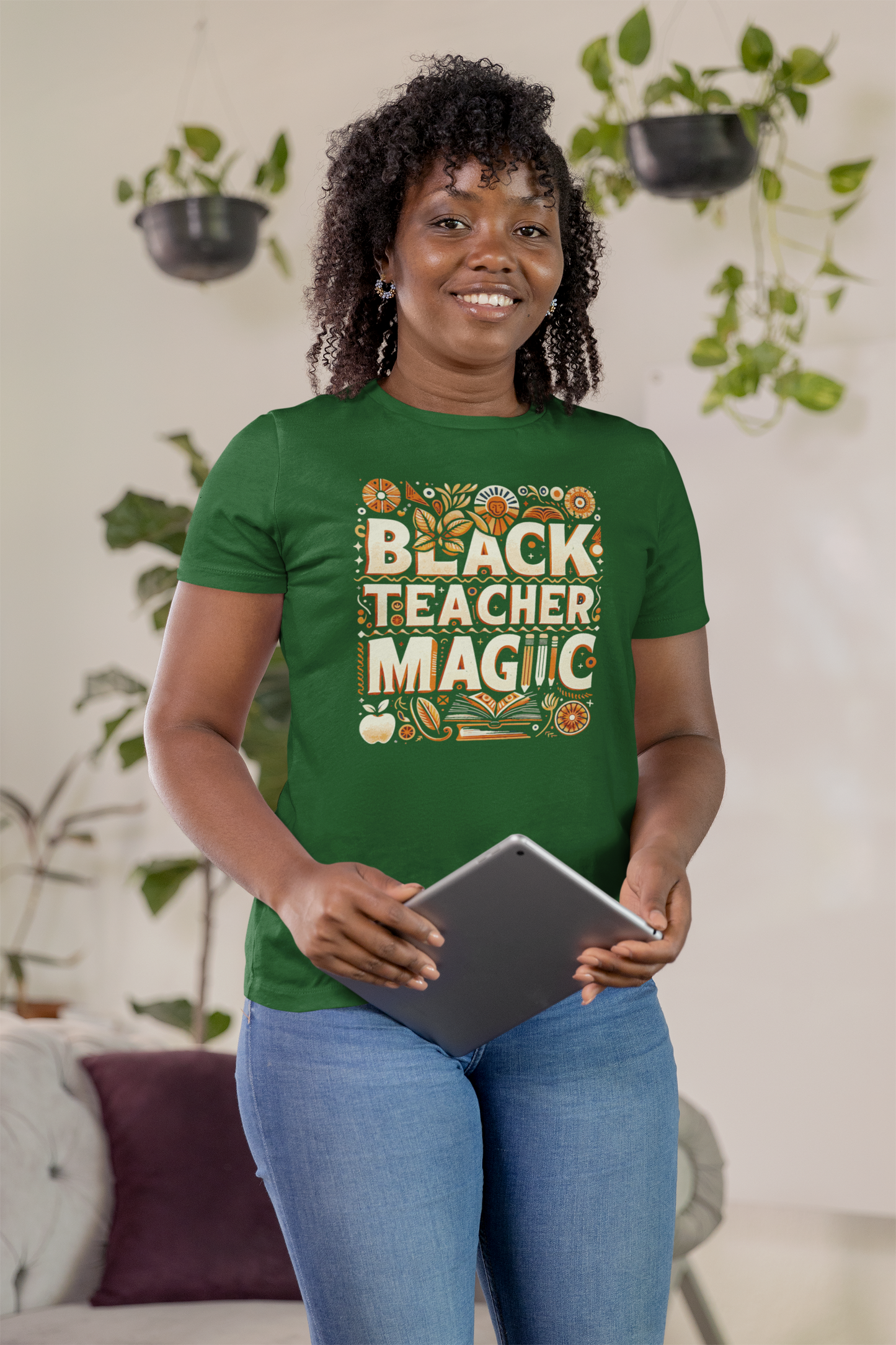 Black Teacher Magic (Fall) T-Shirt
