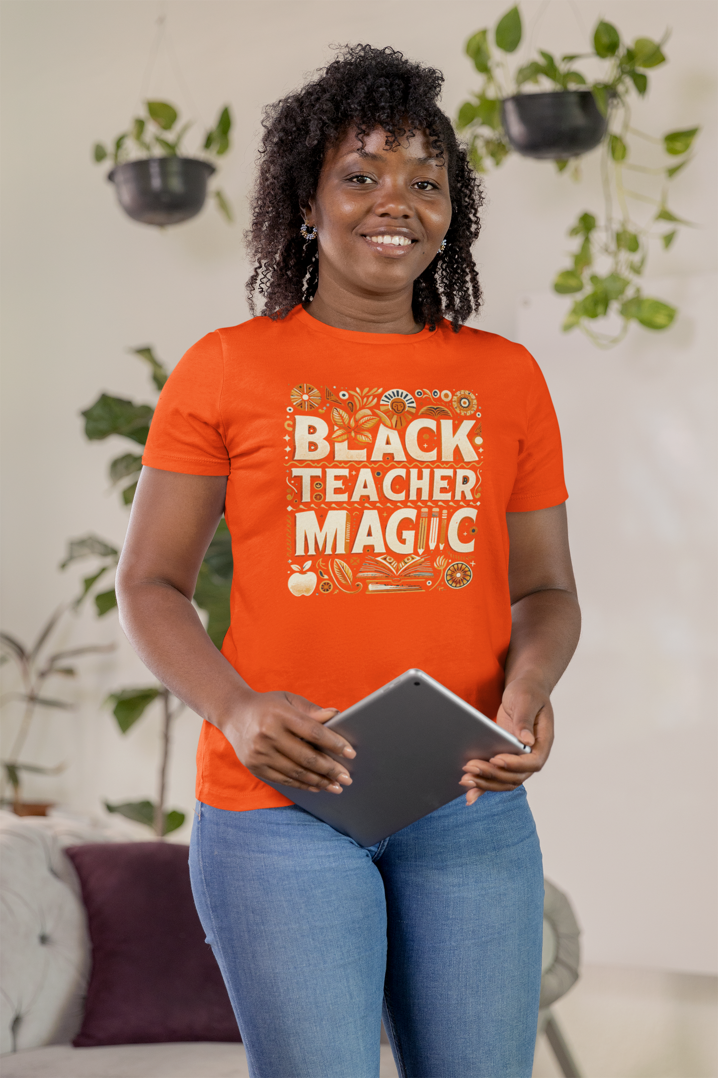 Black Teacher Magic (Fall) T-Shirt