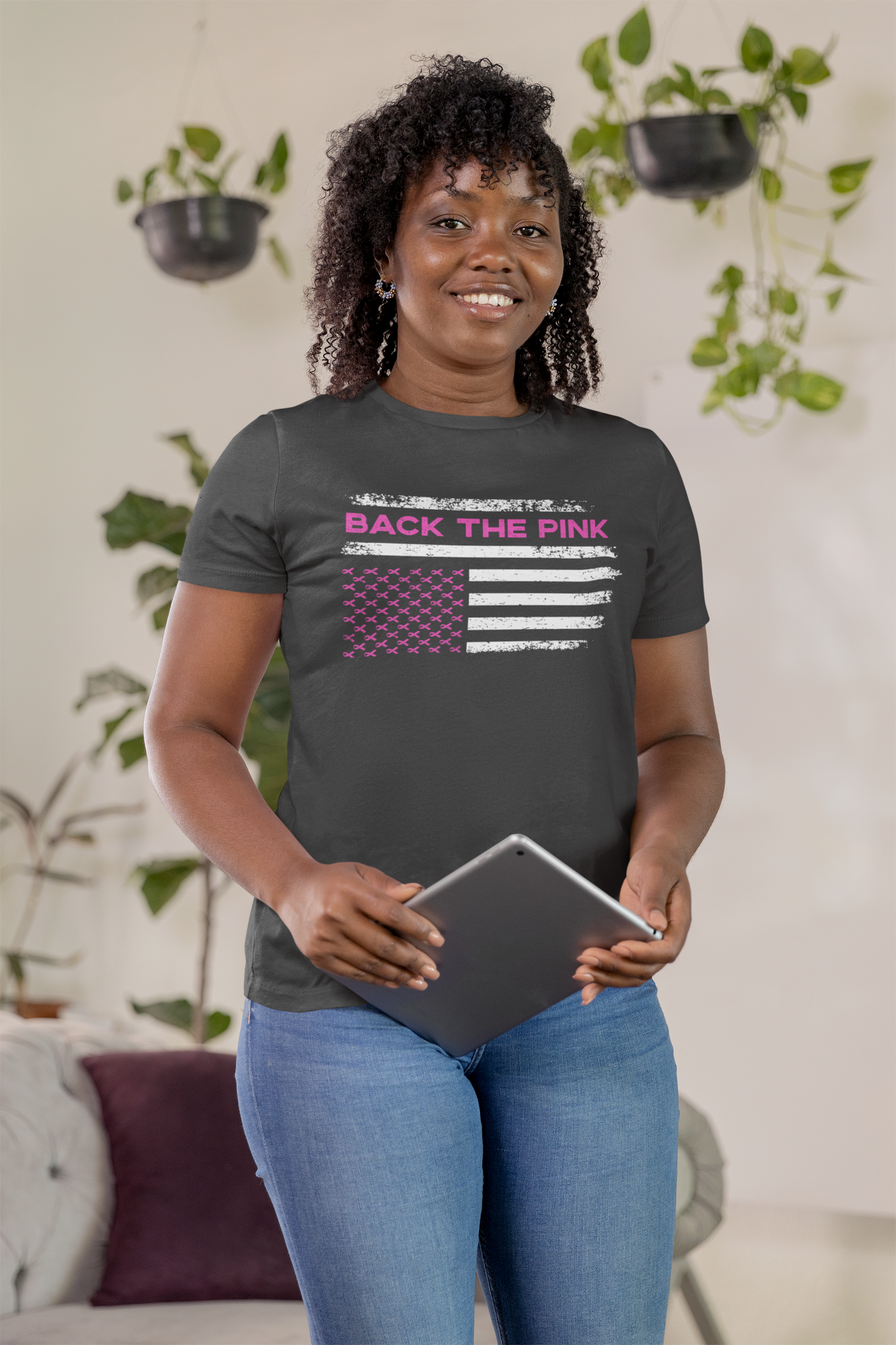 Fight Cancer Flag (Version 2) T-Shirt