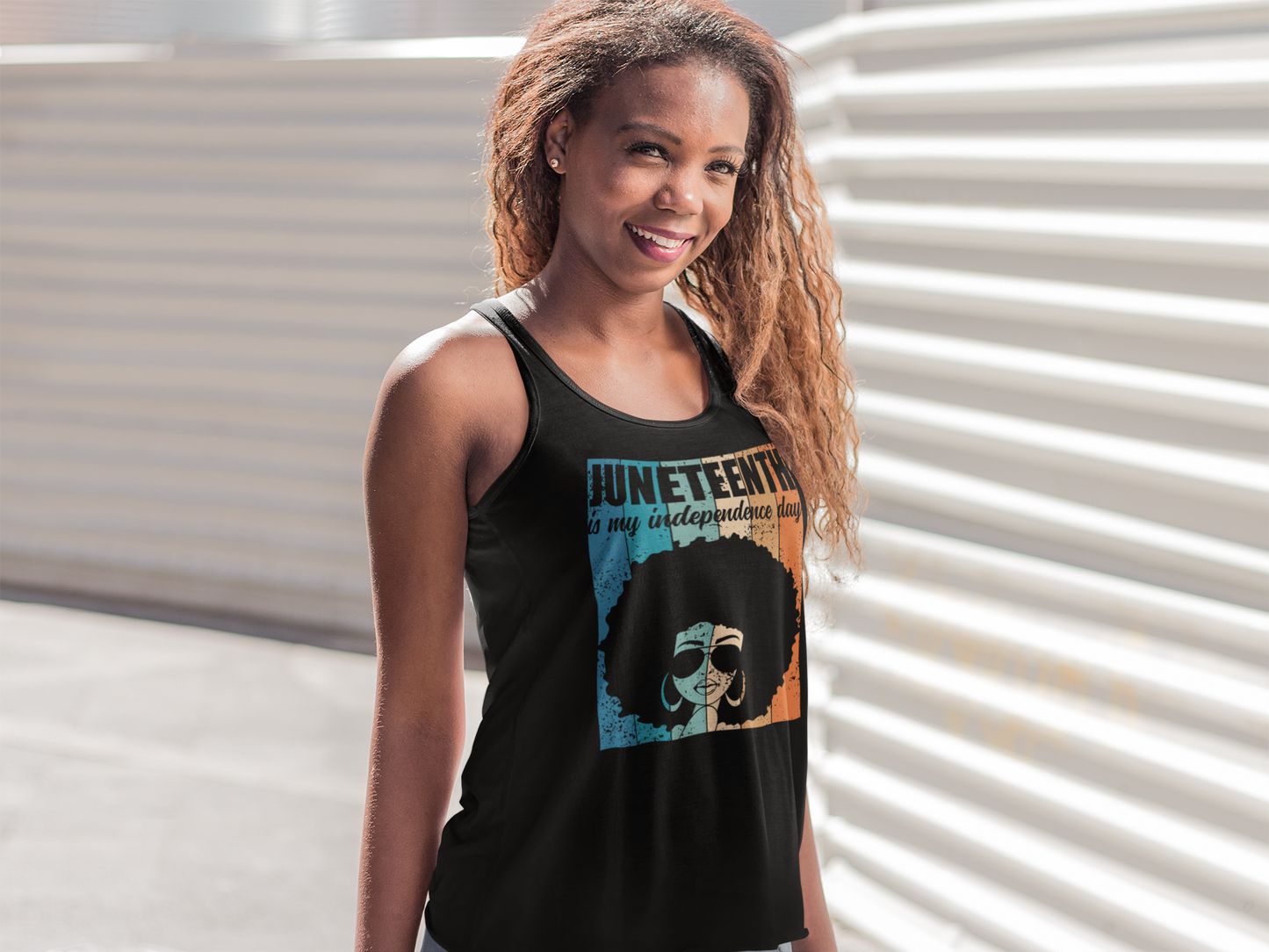 Juneteenth Classy Women's Tank Top Unisex (Version 2)