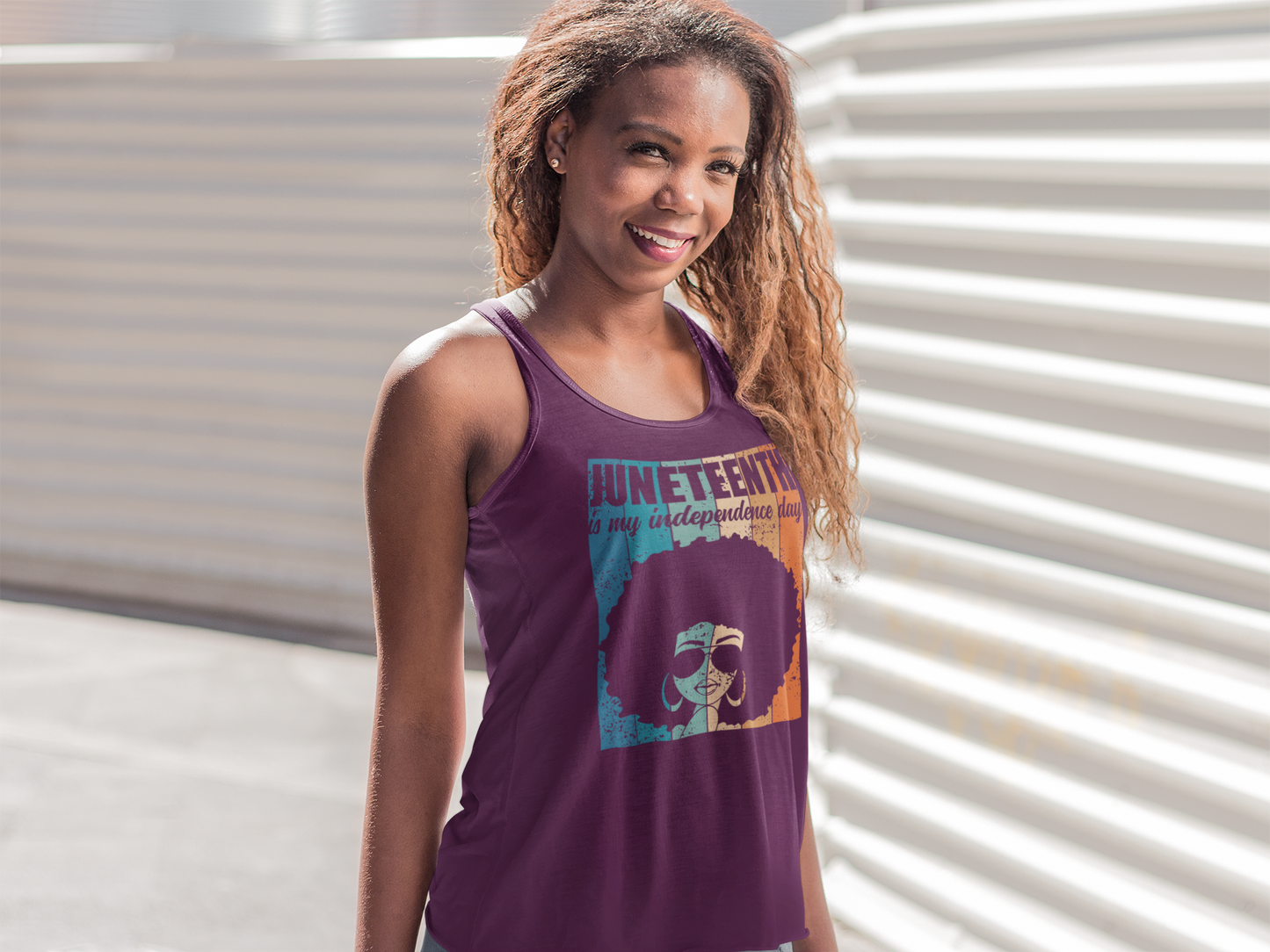 Juneteenth Classy Women's Tank Top Unisex (Version 2)