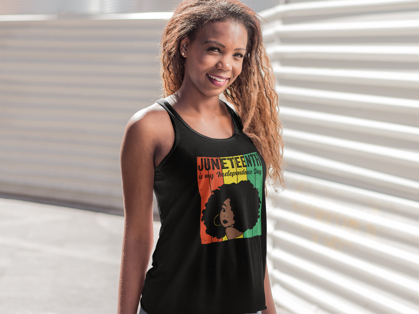 Juneteenth Classy Women's Tank Top Unisex (Version 3)