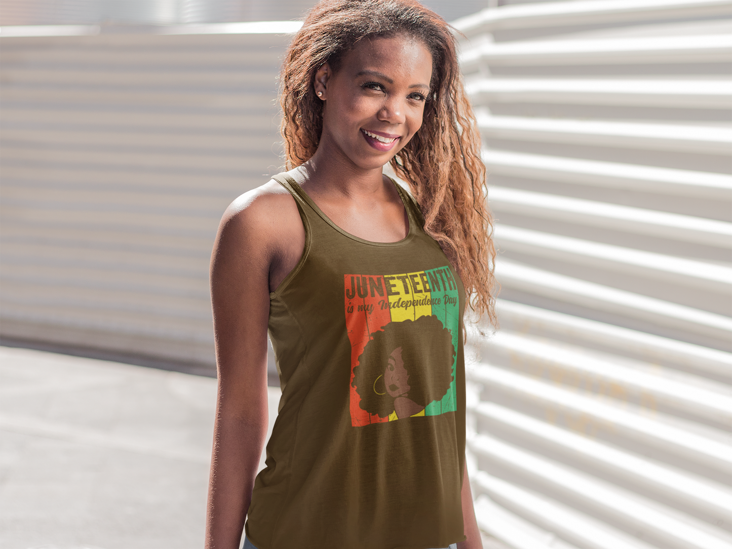 Juneteenth Classy Women's Tank Top Unisex (Version 3)