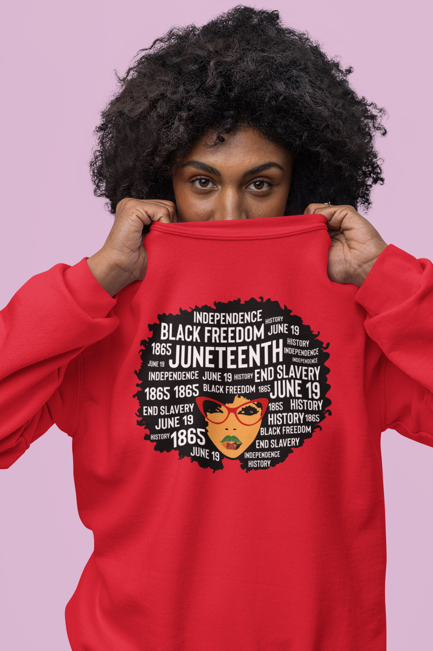 Juneteenth Classy Women's  Sweatshirt (Version 1)