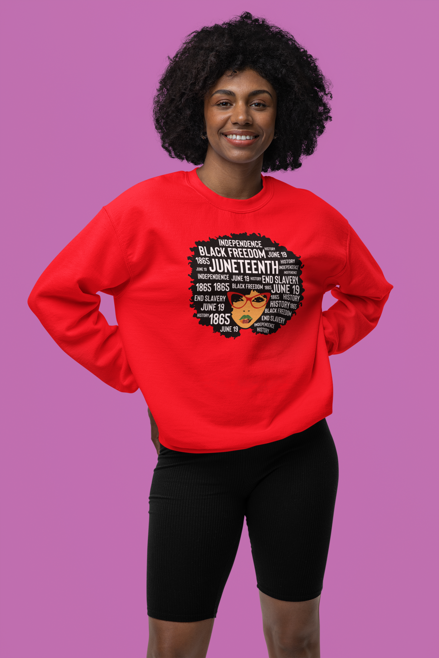 Juneteenth Classy Women's  Sweatshirt (Version 1)